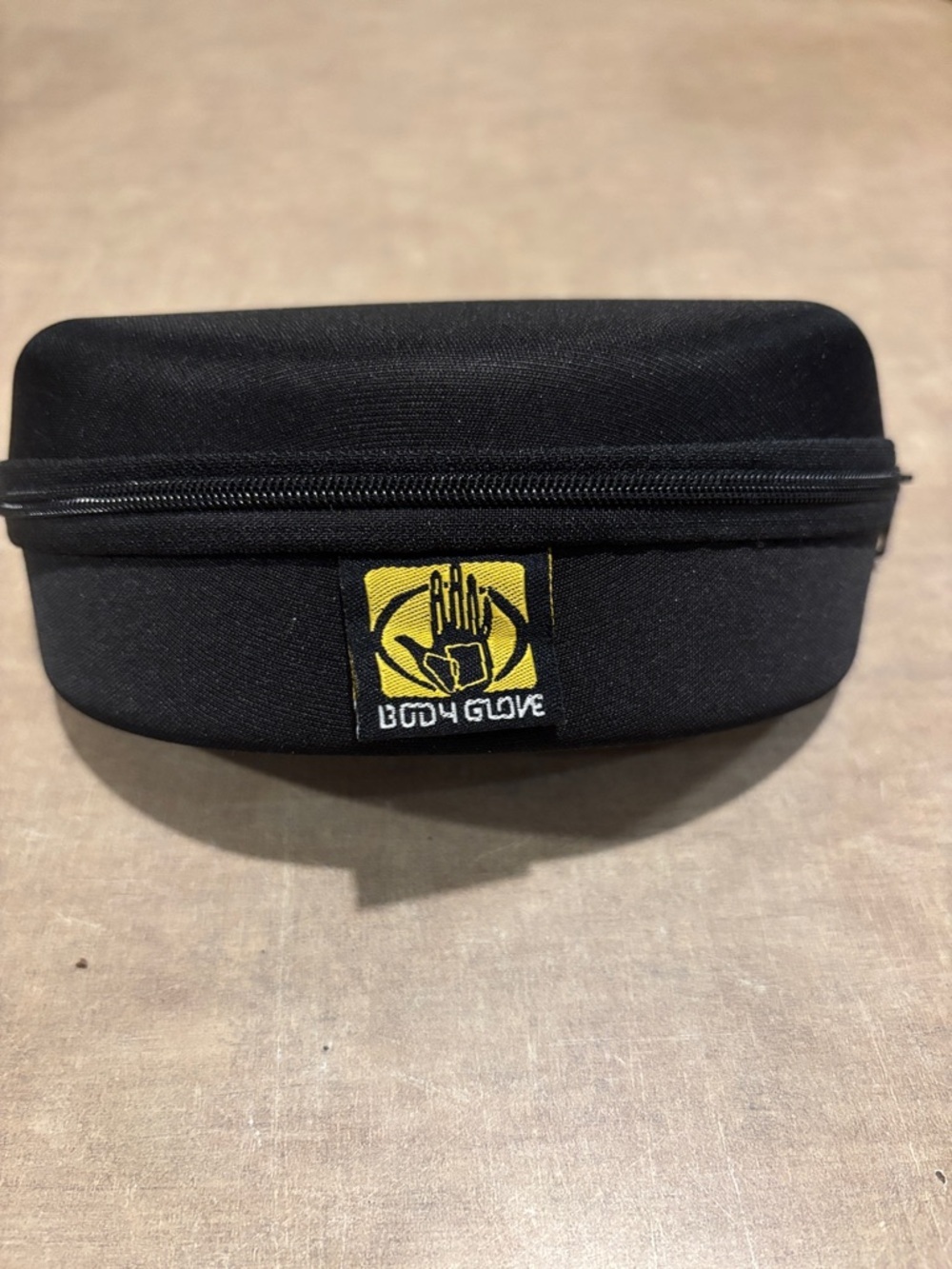 Body Glove Black with Yellow Logo Eyewear Case